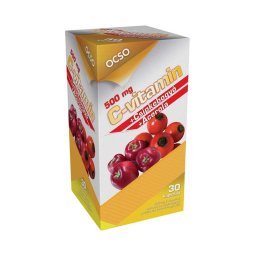 Ocso C-vitamin 500 mg + csipkebogyó + acerola kapszula 30x