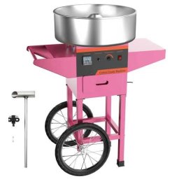 Elektromos Ipari Vattacukorkészítő Gép Kocsival 220v (4400)