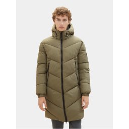 Tom Tailor Denim Pehelykabát 1037389 Zöld Regular Fit