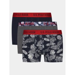 U.S. Polo Assn. 3 darab boxer 80433 Színes