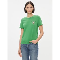 ONLY Póló 15310849 Zöld Regular Fit