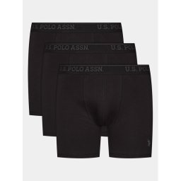 U.S. Polo Assn. 3 darab boxer 80454 Fekete