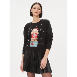 ONLY Pulóver 15306570 Fekete Regular Fit