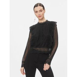 ONLY Blúz 15305687 Fekete Regular Fit