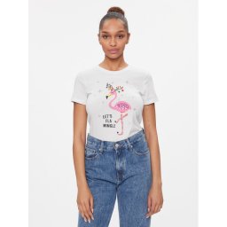 ONLY Póló 15306571 Fehér Regular Fit