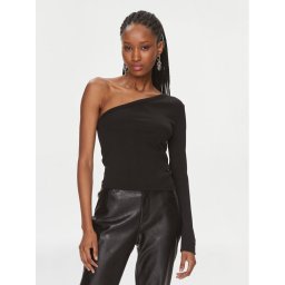 Calvin Klein Blúz K20K206063 Fekete Slim Fit