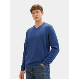 Tom Tailor Sweater 1027665 Kék Regular Fit