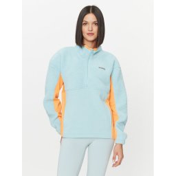 Columbia Polár kabát Trek™ Hybrid Sherpa 1/2 Zip Zöld Regular Fit