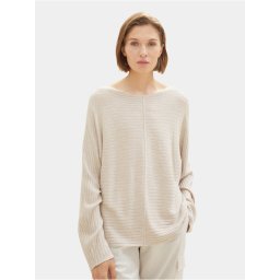 Tom Tailor Sweater 1037737 Ekru Relaxed Fit