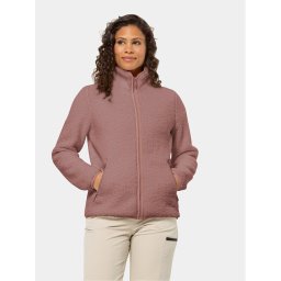 Jack Wolfskin Polár kabát High Curl Jacket 1708732 Rózsaszín Regular Fit
