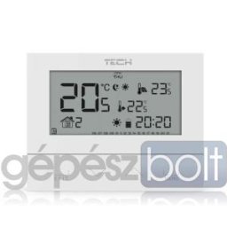 TECH EU-292 v3 vezetékes on/off termosztát fehér