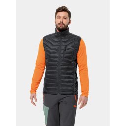 Jack Wolfskin Mellény Routeburn Pro Ins Vest 1206872 Fekete Slim Fit