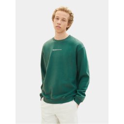 Tom Tailor Denim Pulóver 1038751 Zöld Regular Fit