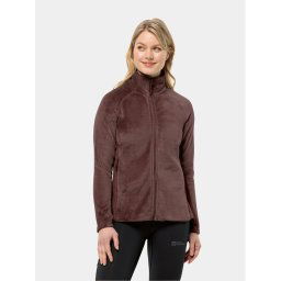 Jack Wolfskin Polár kabát Rotwand Fz 1711421 Bordó Regular Fit