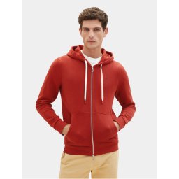 Tom Tailor Pulóver 1037814 Piros Regular Fit