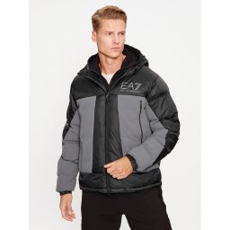 EA7 Emporio Armani Pehelykabát 6RPB53 PNEOZ 1200 Fekete Regular Fit