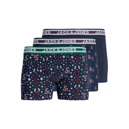 Jack&Jones Junior 3 darab boxer 12246624 Sötétkék