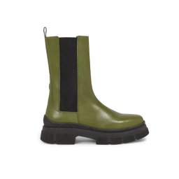 Tommy Hilfiger Bokacsizma Essential Leather Chelsea Boot FW0FW07490 Zöld