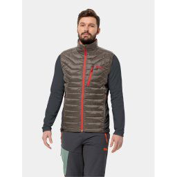 Jack Wolfskin Mellény Routeburn Pro Ins Vest 1206872 Barna Slim Fit