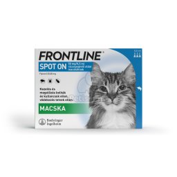 Frontline rácsepegtető oldat macskáknak 3 pipetta