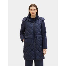 Tom Tailor Pehelykabát 1036722 Sötétkék Regular Fit