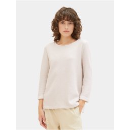 Tom Tailor Sweater 1032696 Bézs Regular Fit