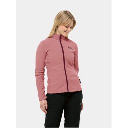 Jack Wolfskin Polár kabát Taunus Fz 1711391 Rózsaszín Regular Fit