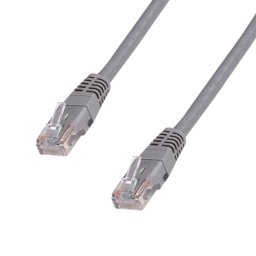 DATACOM Patch kábel 1m , UTP , Cat5e , RJ45, szürke