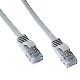 DATACOM Patch kábel UTP CAT6 3m szürke FLAT lapos szürke
