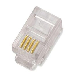DATACOM RJ10 UTP kábelcsatlakozó 4p4c 10 darabos csomagban