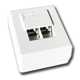 DATACOM STP dupla aljzat a vakolat felett Cat6 FA-1004