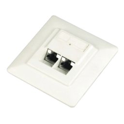 DATACOM UTP dupla aljzat 45 fok - Cat5e
