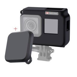 PULUZ szilikon tok Insta360 ONE R (4K inch Edition) készülékhez fekete