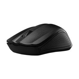 C-TECH egér WLM-01, fekete, vezeték nélküli, USB nano vevő