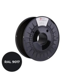C-TECH PREMIUM LINE nyomdafonal (filament), PA6, szállítófekete, RAL9017, 1, 75mm, 1kg