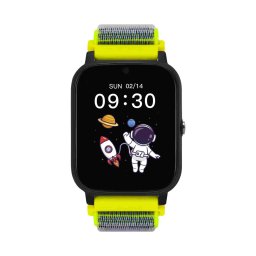 Garett Smartwatch Kids Tech 4G zöld tépőzáras okosóra