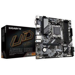 GIGABYTE MB Sc AM5 A620M DS3H, AMD A620, 4xDDR5, 1xDP, 1xHDMI, 1xD-Sub, 1xHDMI, 1xD-Sub