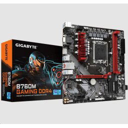 GIGABYTE MB Sc LGA1700 B760M GAMING DDR4, Intel B760, 2xDDR4, 1xDP, 1xHDMI, 1xVGA, mATX, 1xHDMI, 1xHDMI, 1xVGA