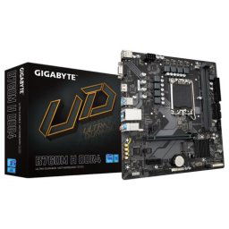 GIGABYTE MB Sc LGA1700 B760M H DDR4, Intel B760, 2xDDR4, 1xHDMI, 1xVGA, mATX, 1xHDMI, 1xVGA, mATX