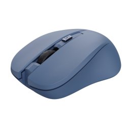 TRUST egér Mydo csendes vezeték nélküli egér, optikai, USB, kék