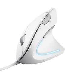 TRUST Verto függőleges egér, ergonomikus egér, USB, fehér