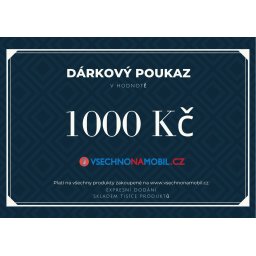 AJÁNDÉKUTALVÉNY - ÉRTÉK 1000 CZK