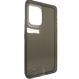 Samsung A53 5G Átlátszó fekete szilikon tok