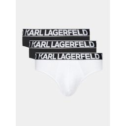 KARL LAGERFELD 3 darab készlet Full Elastic Brief Set (3X) 235M2114 Fekete