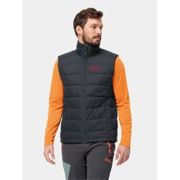 Jack Wolfskin Mellény Ather 1207691 Fekete Regular Fit