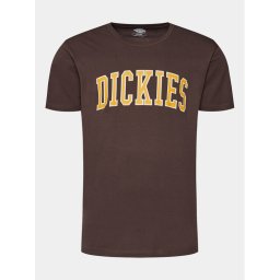 Dickies Póló Aitkin DK0A4X9F Barna Regular Fit