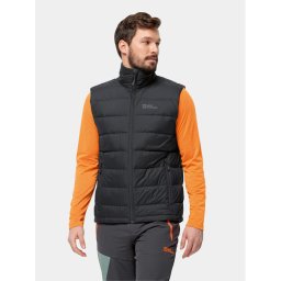 Jack Wolfskin Mellény Ather Down Vest 1207691 Fekete Regular Fit