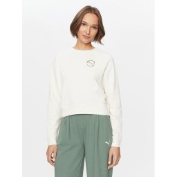 Puma Pulóver Better Sportswear 676067 Ekru Regular Fit