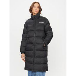 Napapijri Pehelykabát NP0A4HJW Fekete Regular Fit