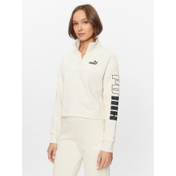 Puma Pulóver Puma Power 676027 Ekru Regular Fit